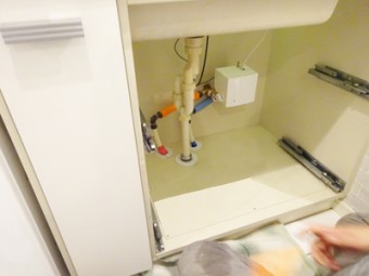 発電ユニット取付後